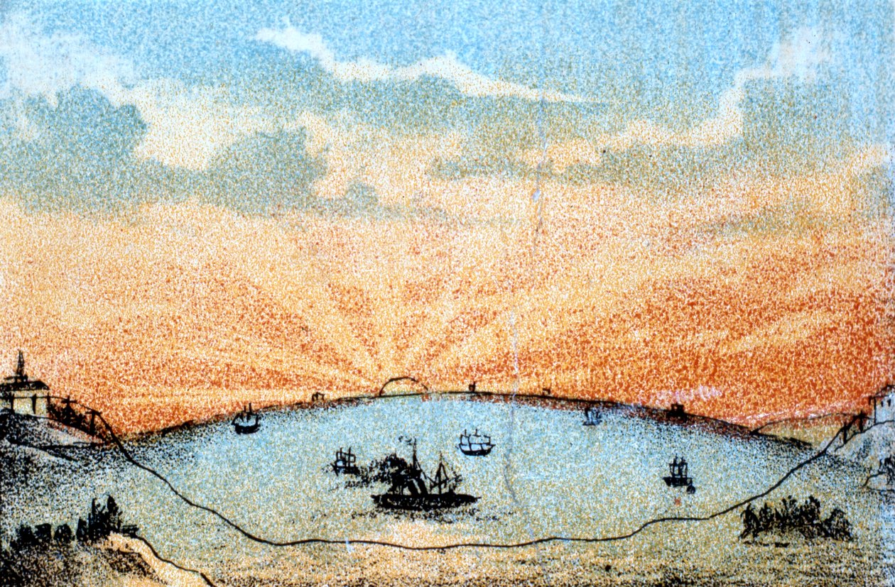 The Atlantic Telegraph, c1878 od Unbekannt