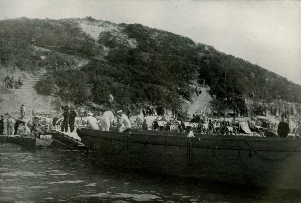 Australské přistávací místo v Gaba-Tepe, 1919. od Unbekannt