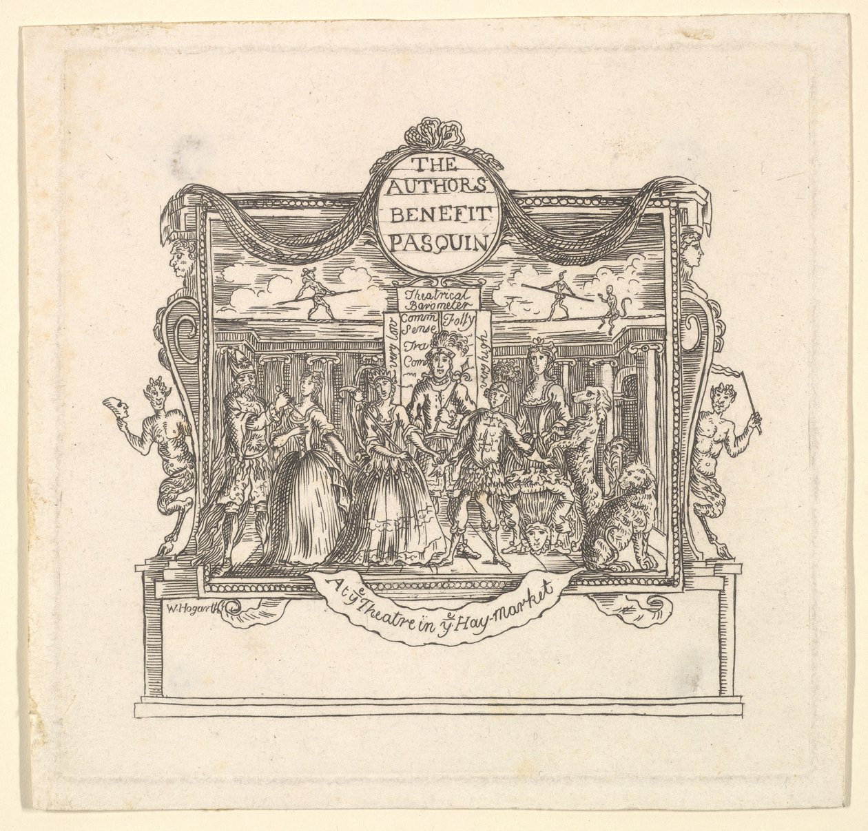 The Authors Benefit: Pasquin, 1736. od Unbekannt