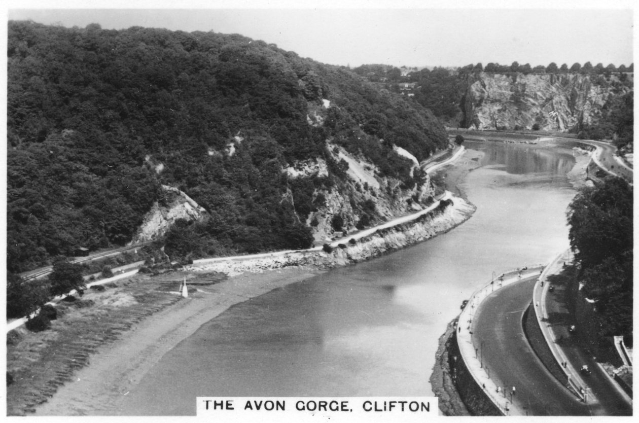 The Avon Gorge, Clifton, Bristol, 1937 od Unbekannt