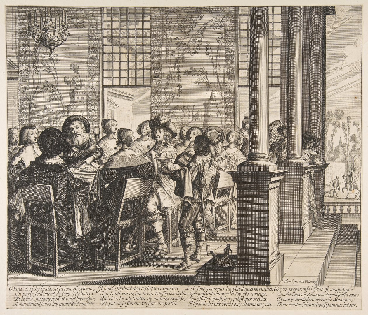 Banket pro návrat marnotratného syna, ca. 1636. od Unbekannt
