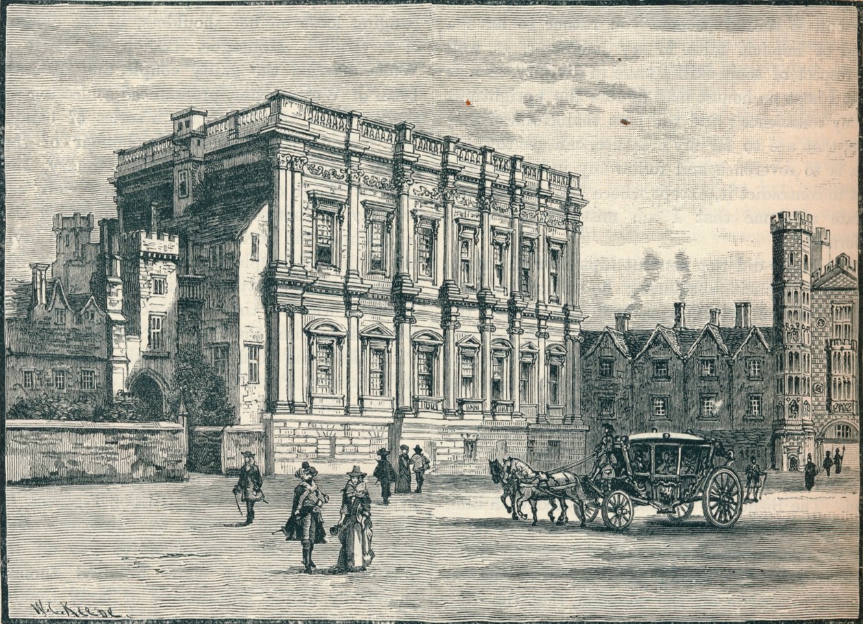 Banketní dům, Whitehall, Londýn, 17. století 1905 od Unbekannt