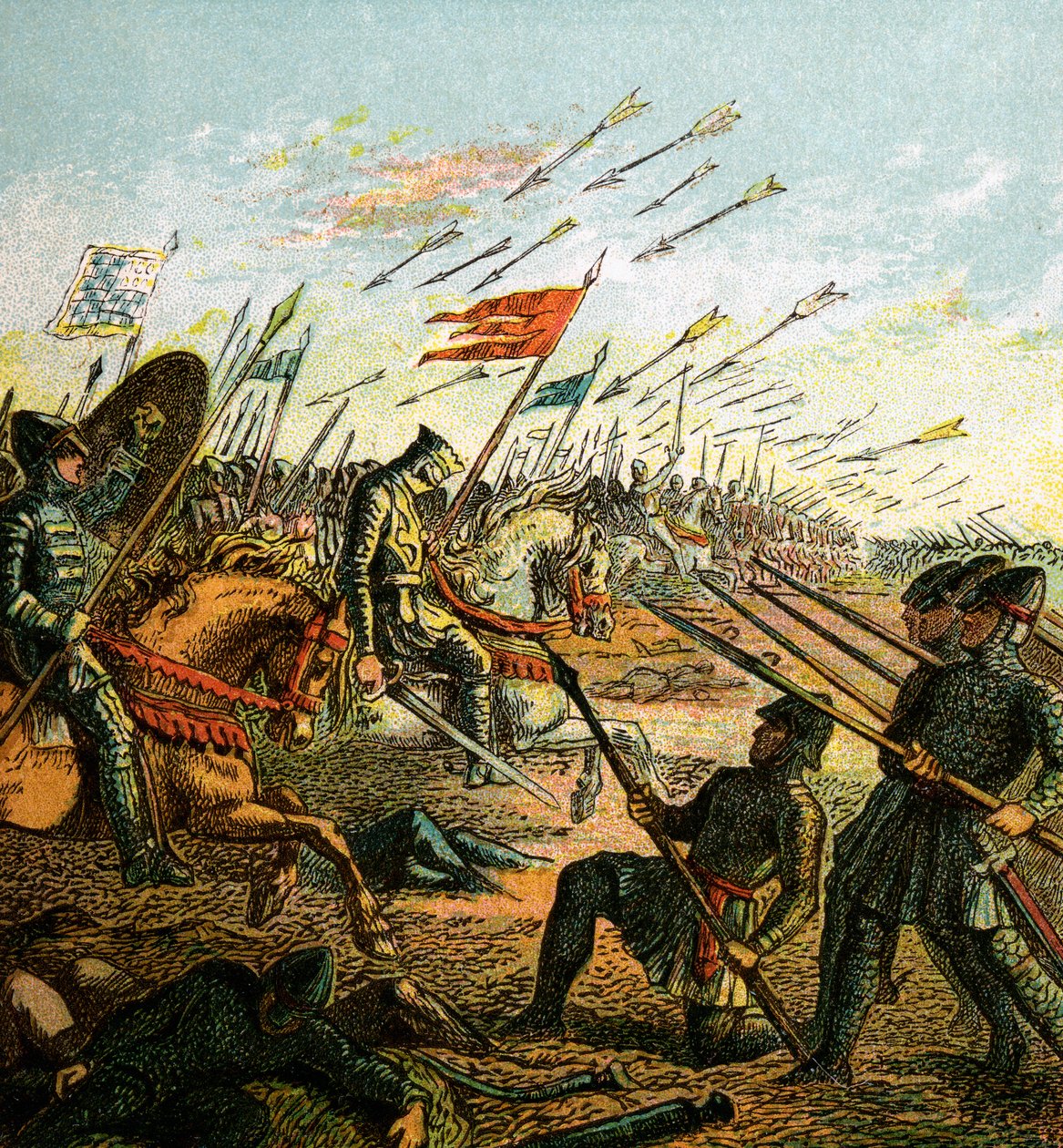 Bitva o Hastings, 1066, c1850 od Unbekannt