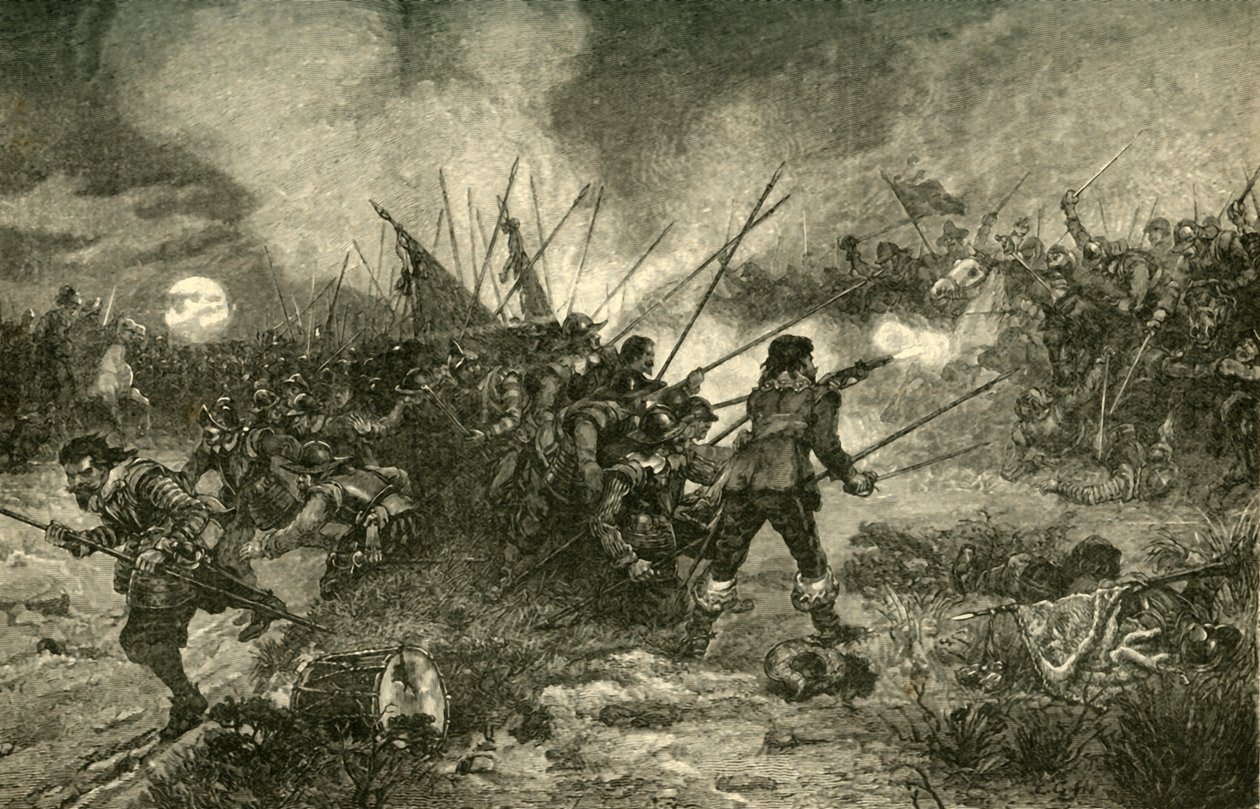 Bitva u Marston Moor, 2. července 1644, 1890. od Unbekannt