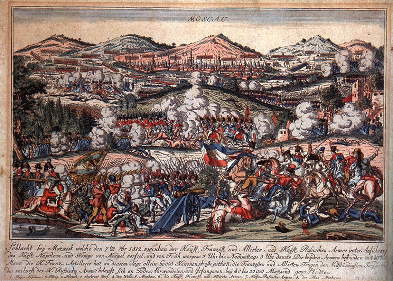 Bitva u Mozhaysk 26. srpna 1812, 1810s od Unbekannt