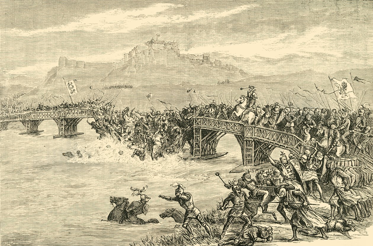 Bitva o hrad Stirling, 1297 1890. od Unbekannt