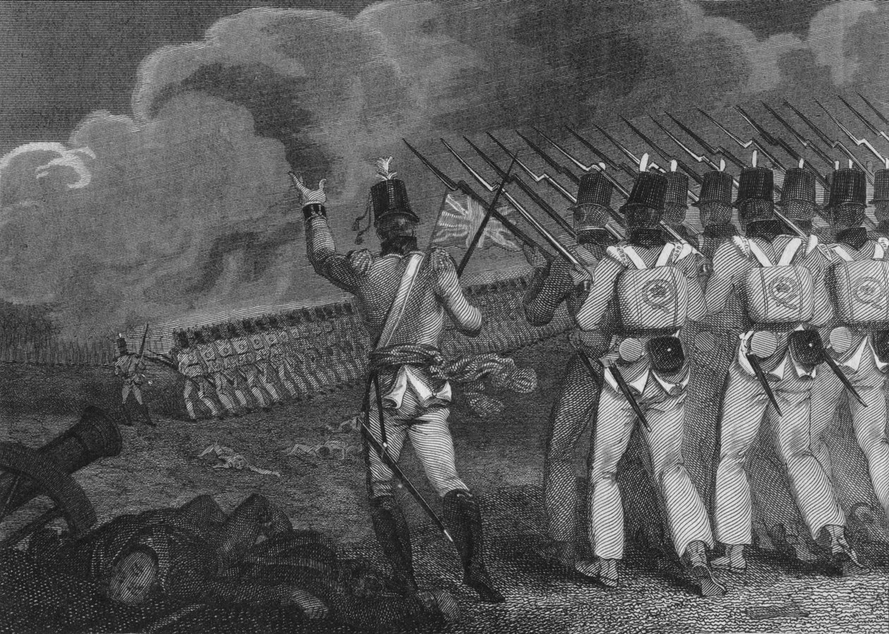 Bitva u Vittorie, 21. června - 1813, 19. století. od Unbekannt