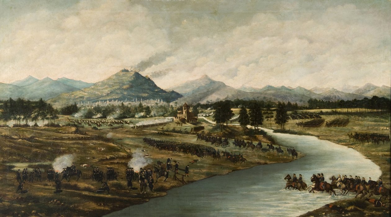 Bitva u Almy 20. září 1854, c. 1875 od Unbekannt