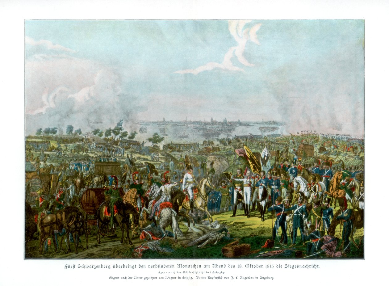 Bitva národů u Lipska, Německo, 18. října 1813 1900 od Unbekannt