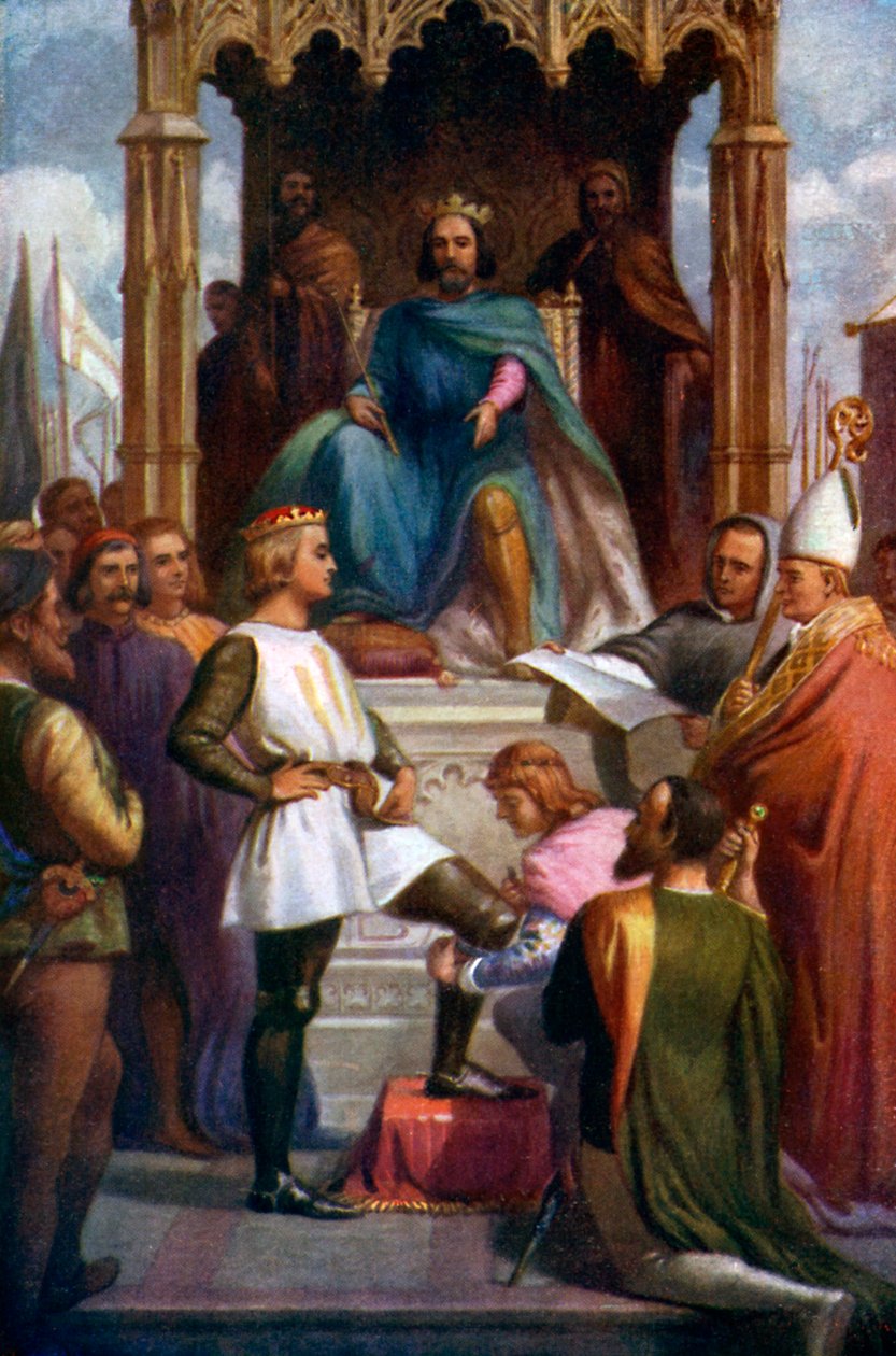 Černý princ byl jmenován rytířem podvazku, 1925 od Unbekannt