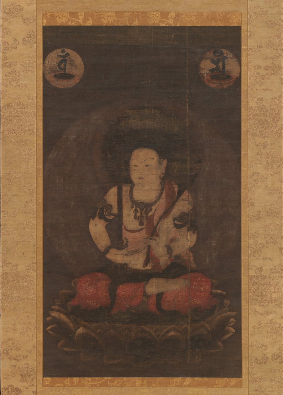 The Bodhisattva Manjushri Monju Bosatsu, 13th century. od Unbekannt