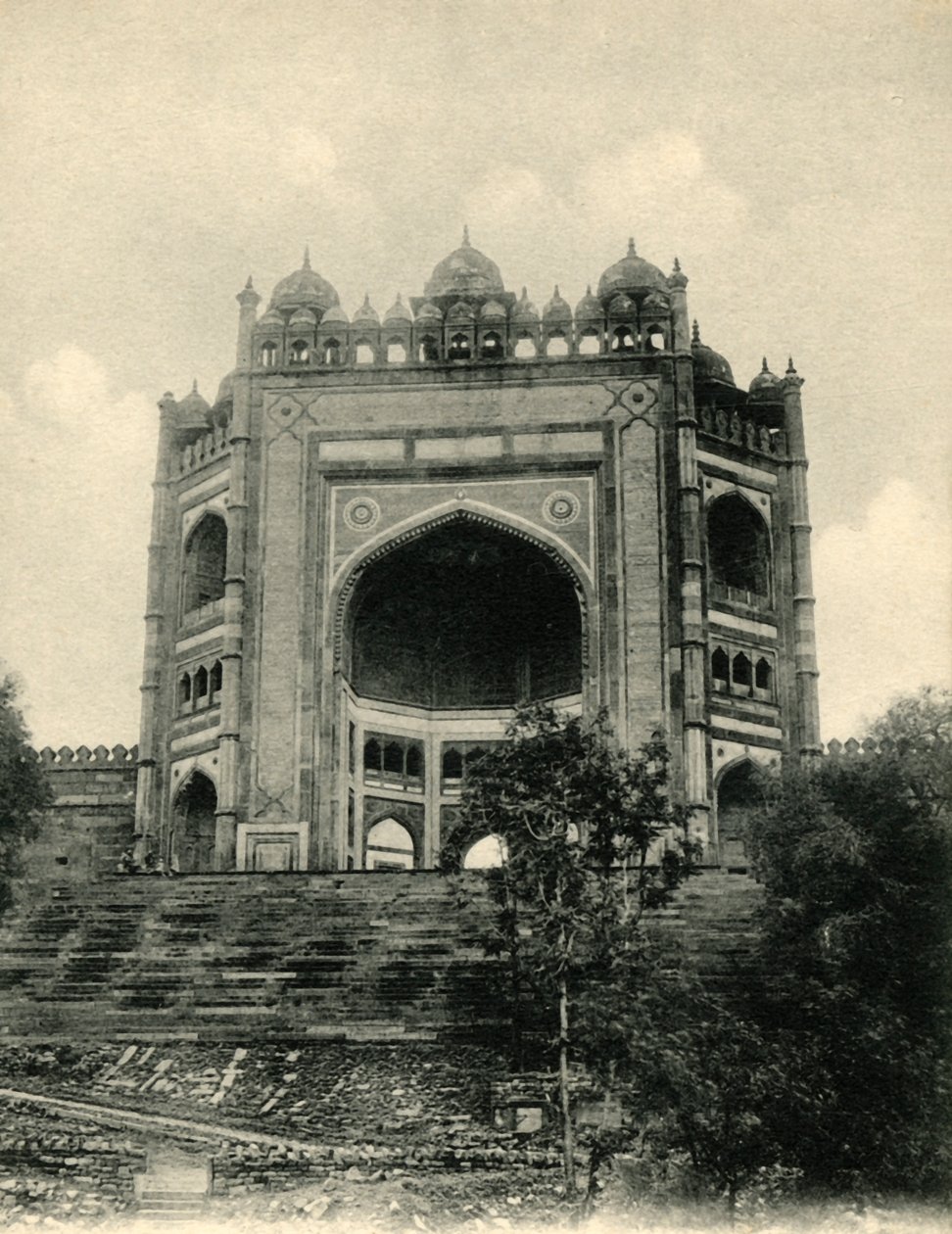 Bolundova brána, Fatehpur Sikri. Agra. od Unbekannt