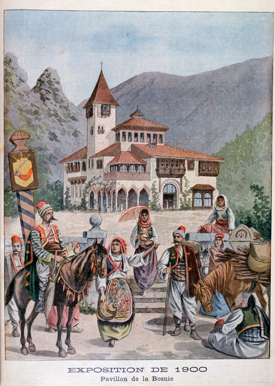 Bosenský pavilon na Světové výstavě v roce 1900, Paříž, 1900 od Unbekannt