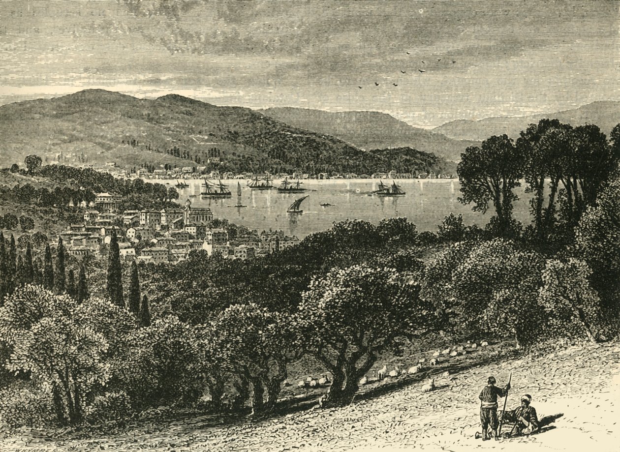 Bospor, z Therapia, 1890. od Unbekannt
