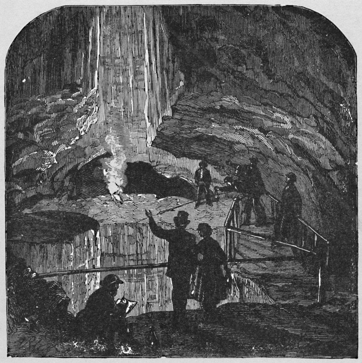 Bezedná jáma, 1883 od Unbekannt