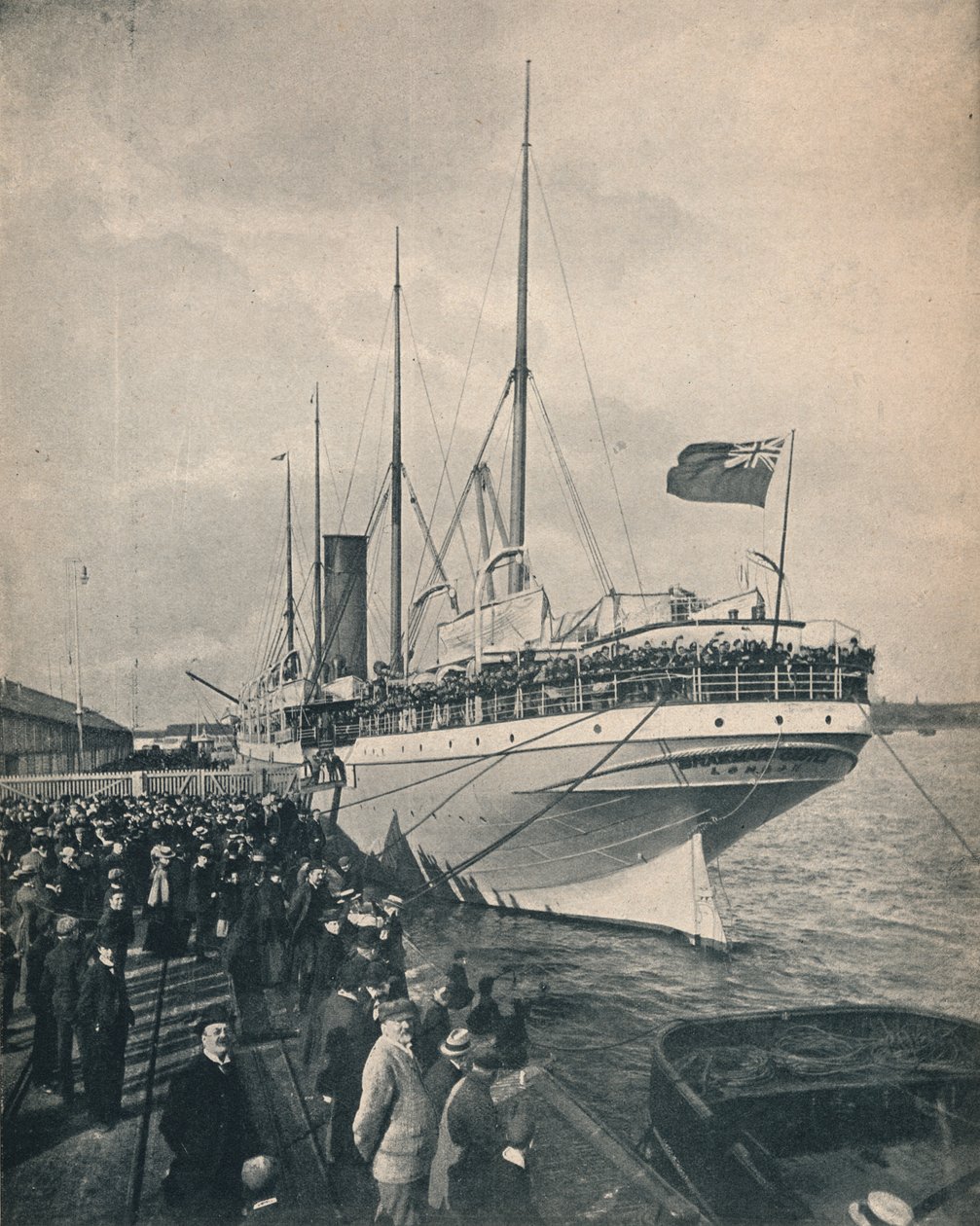 Hrad Braemar na Cape, s vojáky, c1900. od Unbekannt