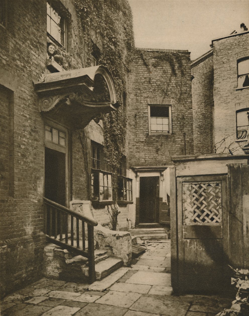 The Bridge House v George Row, Bermondsey, c1935. od Unbekannt