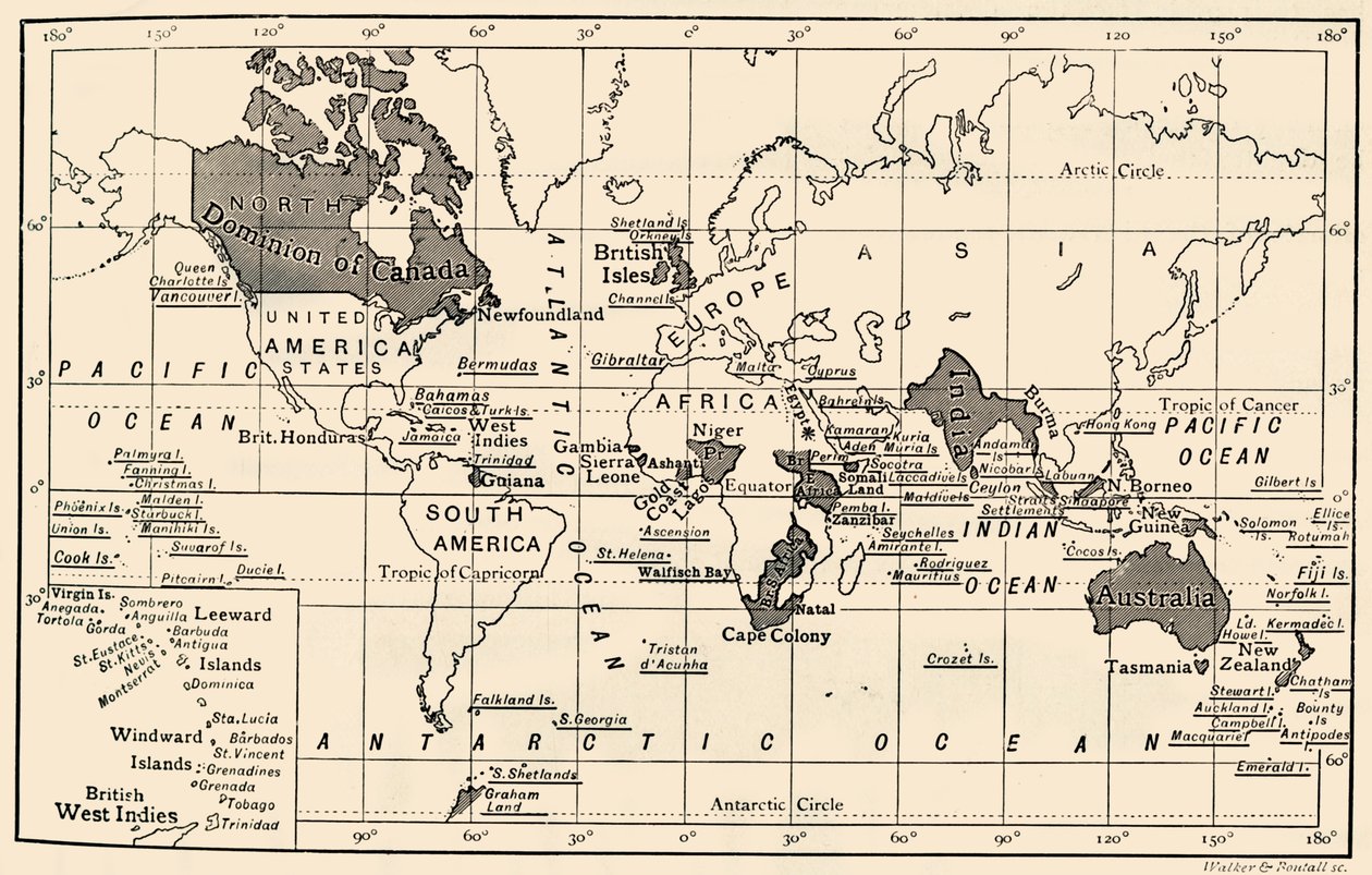 Britské impérium, 1897 od Unbekannt