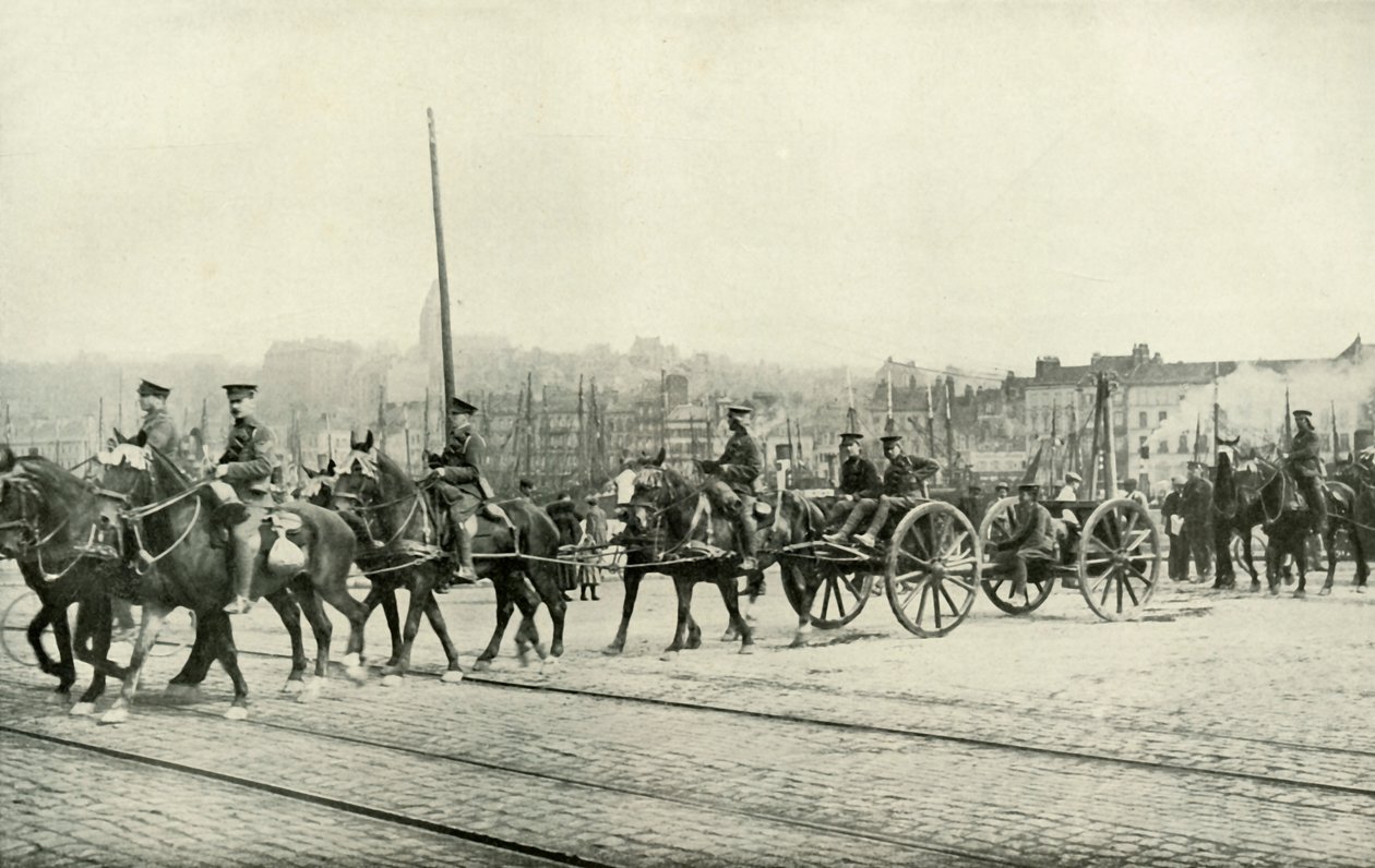 Britské expediční síly v Boulogne, 1919. od Unbekannt