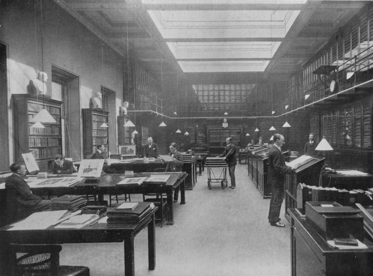 Tiskárna Britského muzea, c1901 od Unbekannt