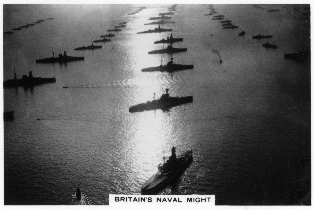 Britská flotila v jubilejní recenzi King George Vs, Spithead, červenec 1935, 1937 od Unbekannt