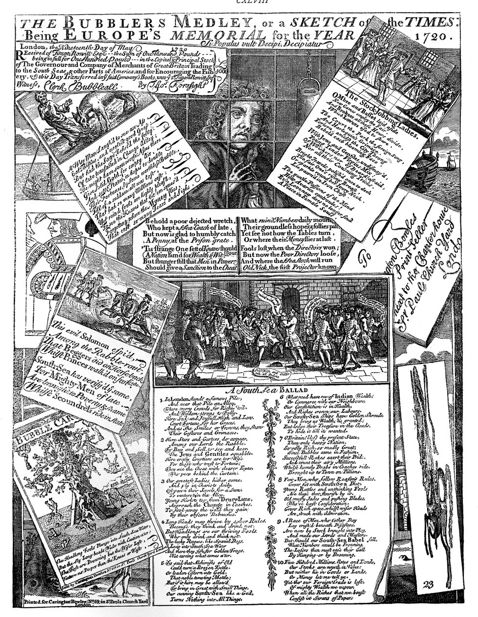 The Bubblers Medley, or a Sketch of the Times, 1720 od Unbekannt