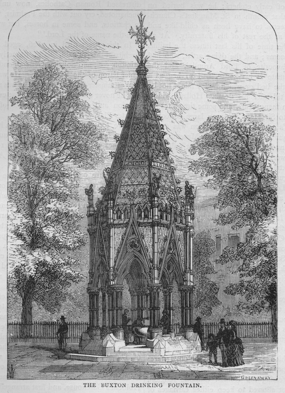 The Buxton Drinking Fountain, Westminster, Londýn, c1870 1878 od Unbekannt