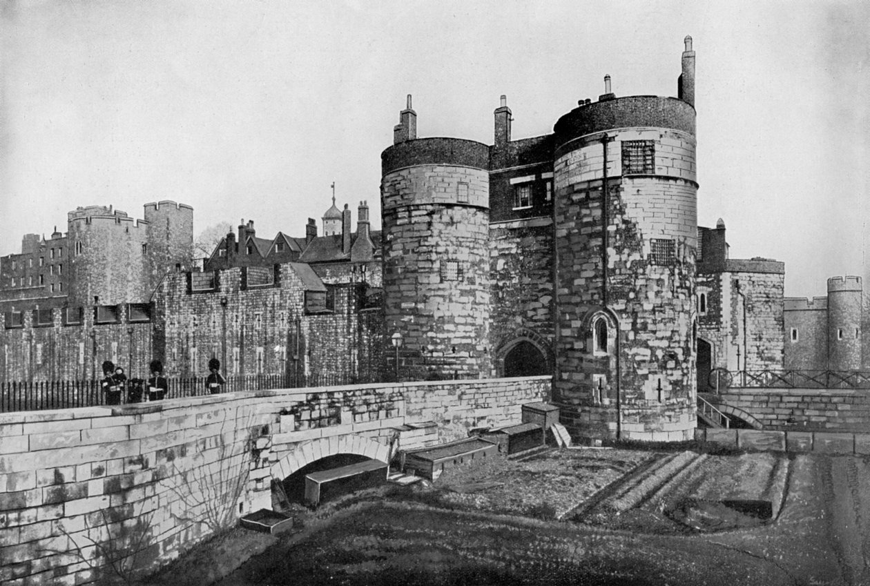 Byward Tower a vnější okrsek, Tower of London, 20. století od Unbekannt