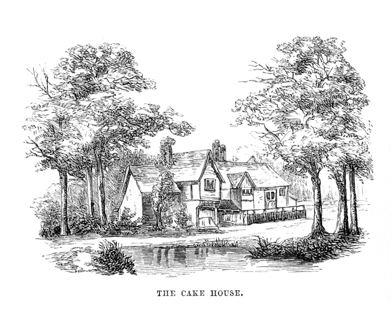 The Cake House, c1870 od Unbekannt