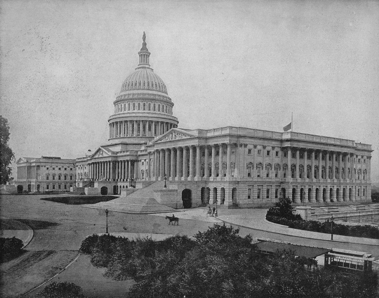 Kapitol, Washington, c1897. od Unbekannt