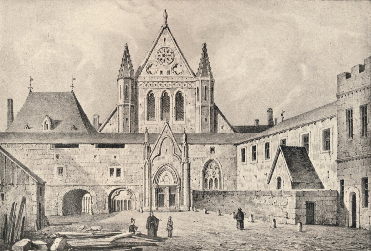 Karmelitánský klášter na Rue dEnfer, Paříž, 1915 od Unbekannt