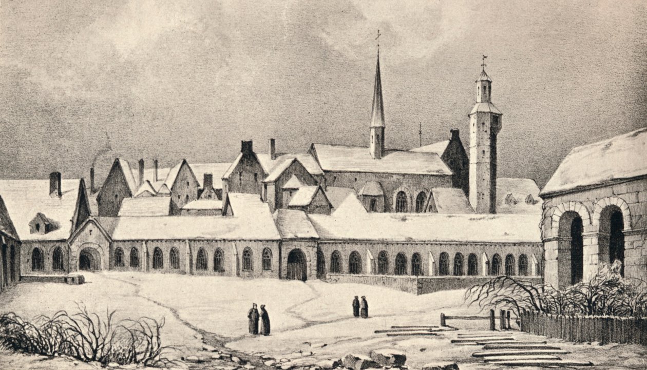 Kartuziánské opatství v Paříži, 1915 od Unbekannt