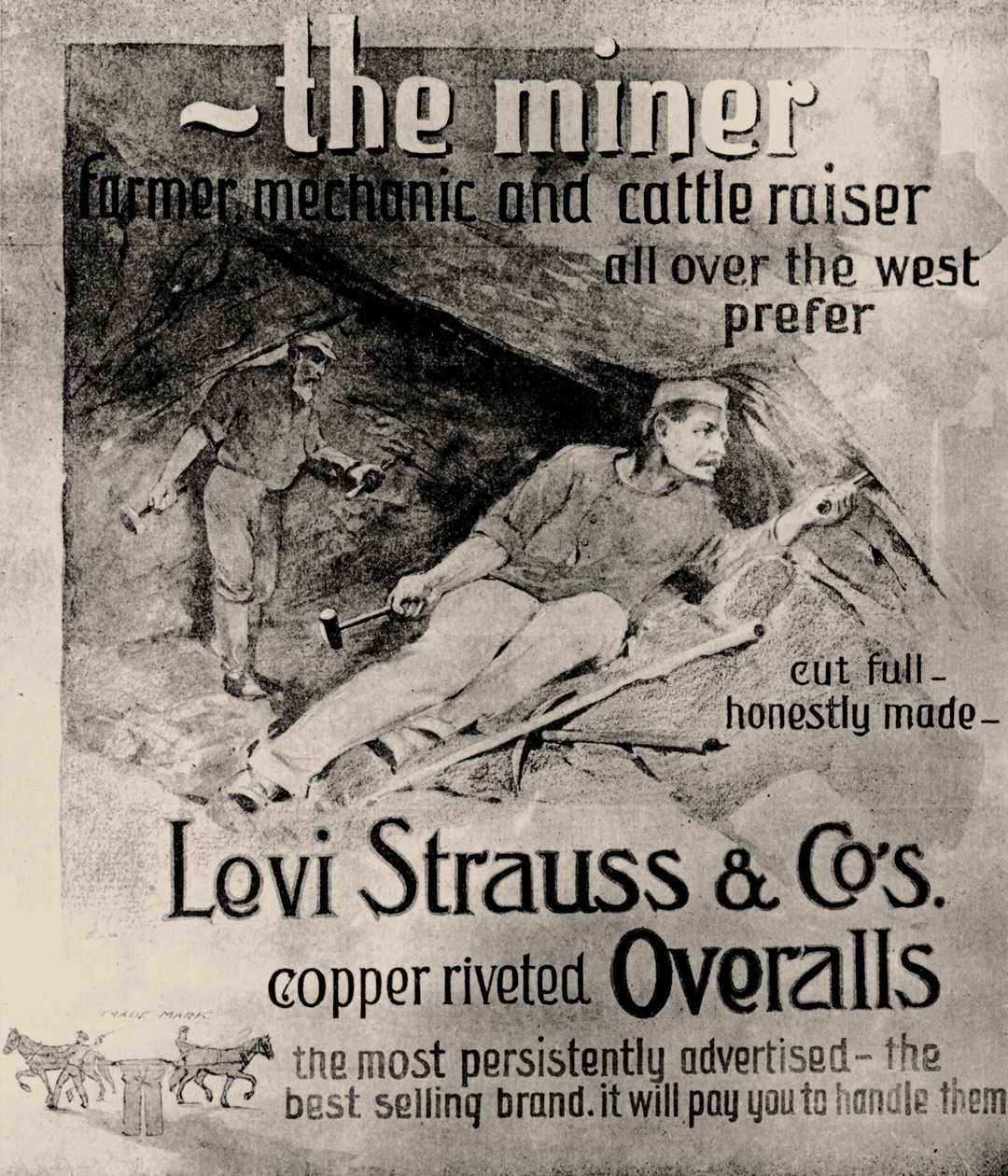 Obálka katalogu Levi Strauss & Co., 1905. od Unbekannt