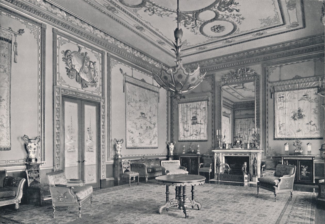 The Center Room, Buckinghamský palác, North-West Corner, 1939 od Unbekannt