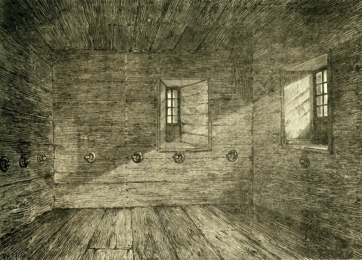 Komnata v paláci Lambeth, ve které byli uvězněni Lollardové, c1878. od Unbekannt