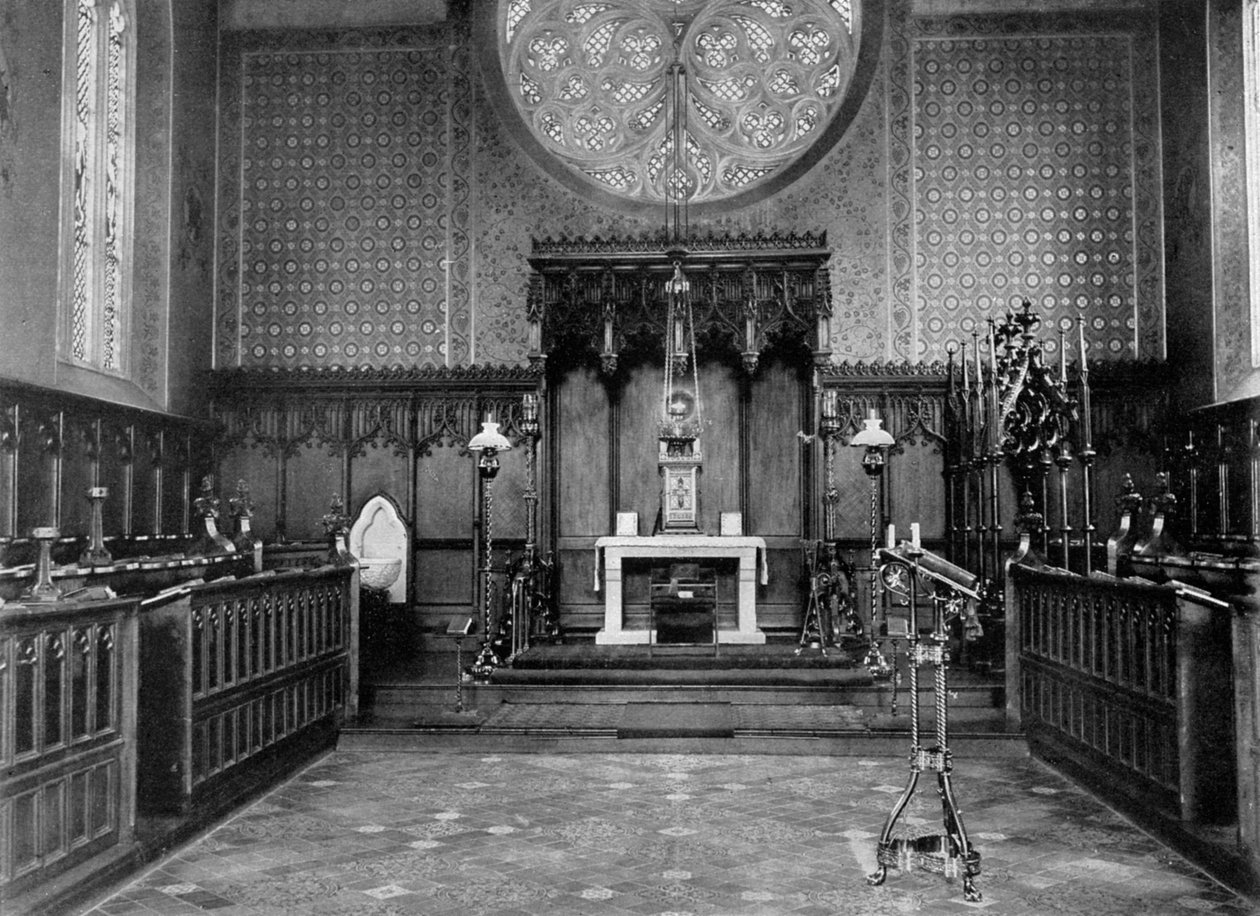 Chancel, katolická apoštolská církev, Albury Park, Surrey, 1904 od Unbekannt