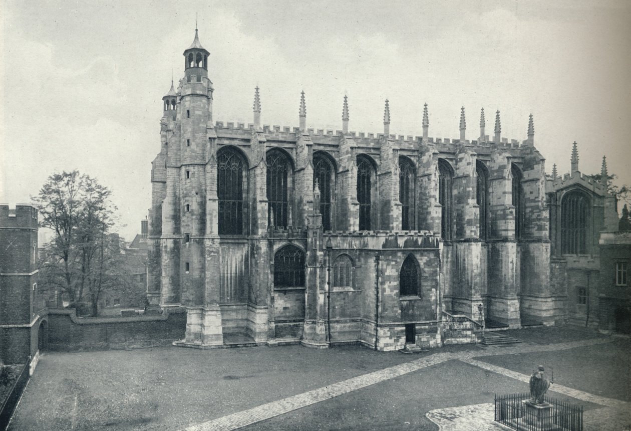 Kaple, ze střechy dlouhé komory, 1926 od Unbekannt