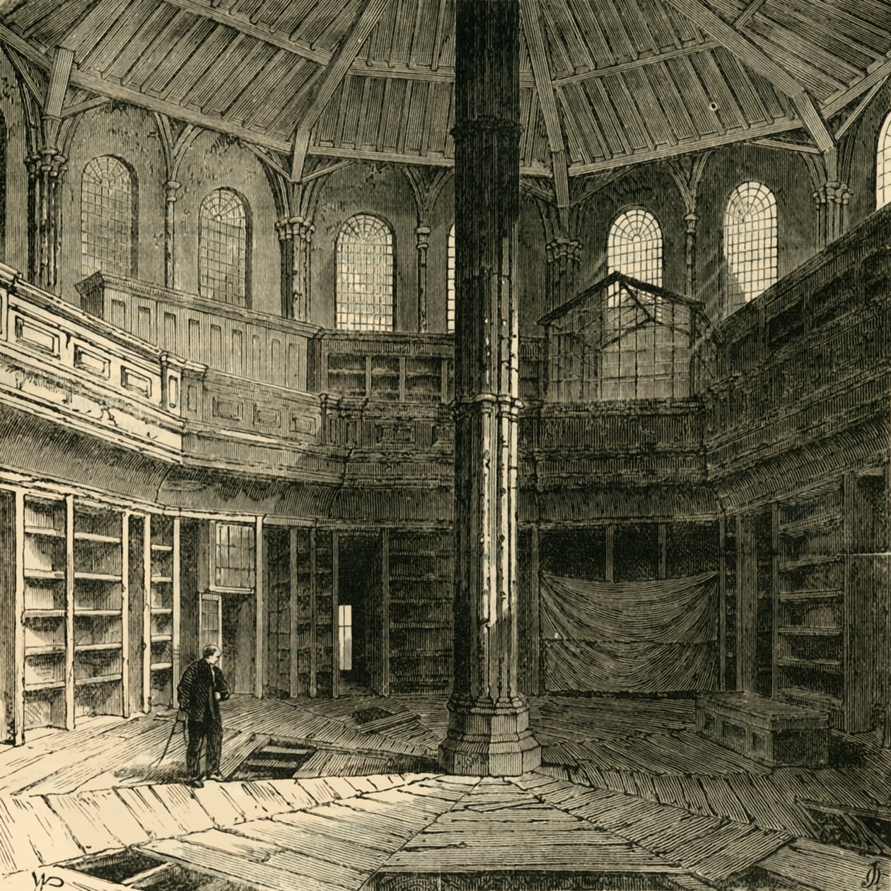 Kapitula před její obnovou, 1881. od Unbekannt