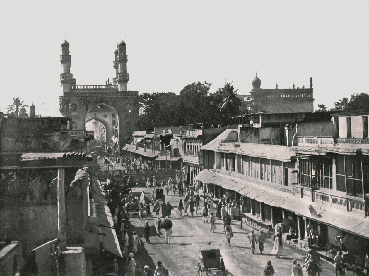 Char Minar, Hyderabad, Indie, 1895. od Unbekannt