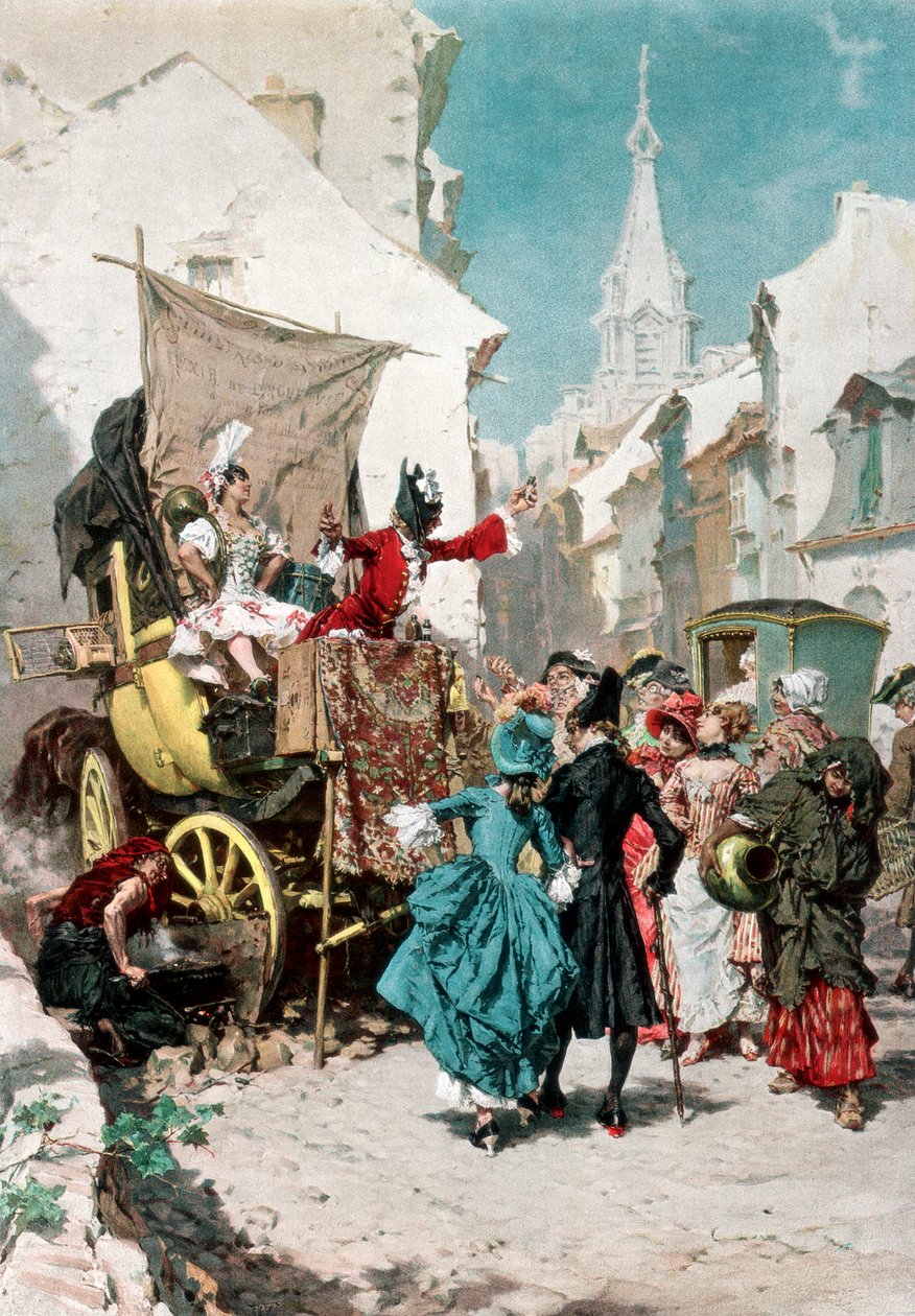 Šarlatán, 1889 od Unbekannt