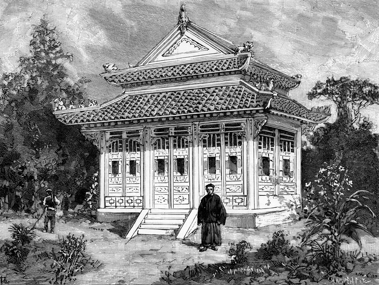 Čínský dům, 1889 od Unbekannt