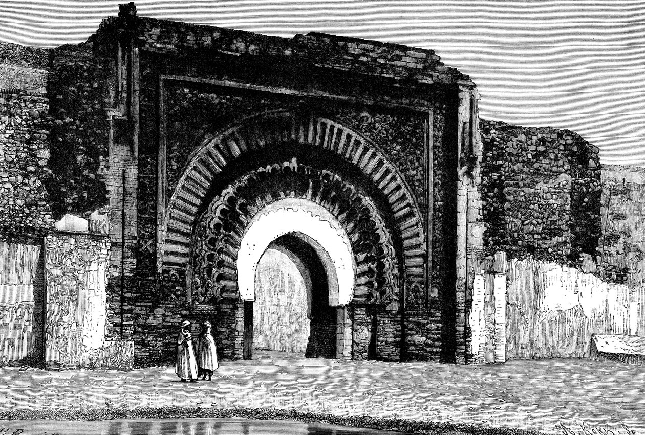 Křesťanská brána, Maroko, 1895 od Unbekannt