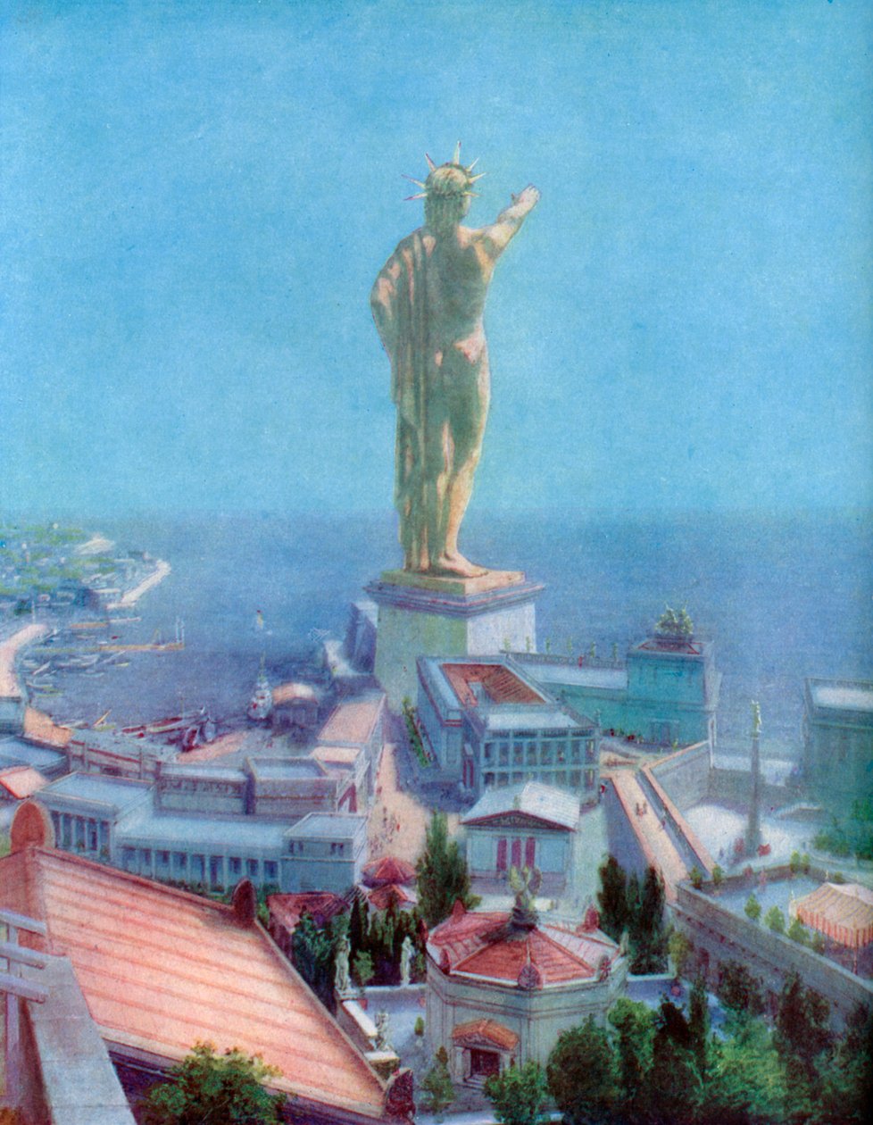 Kolos Rhodos, Řecko, 1933-1934 od Unbekannt