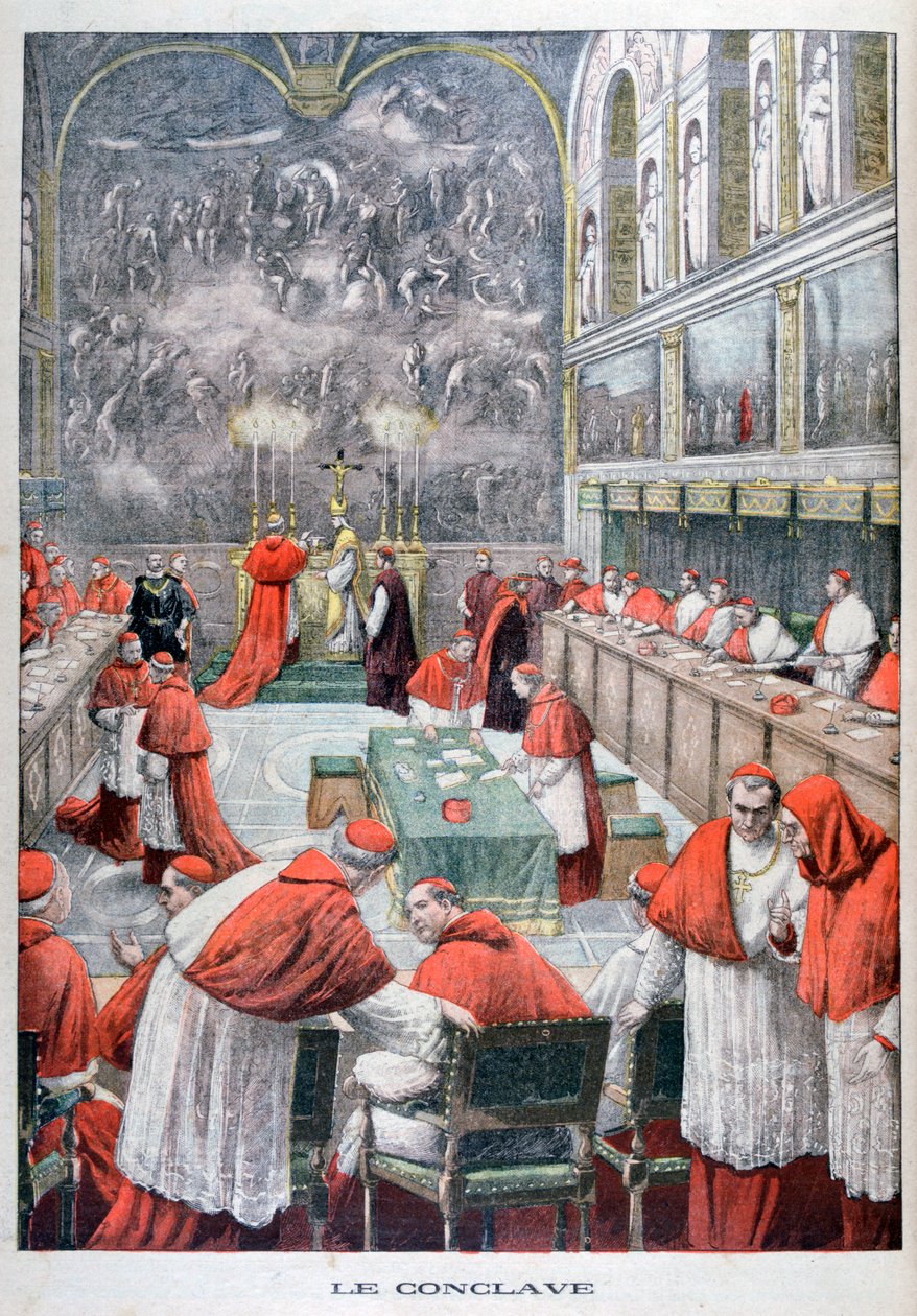 Konkláve, 1903 od Unbekannt