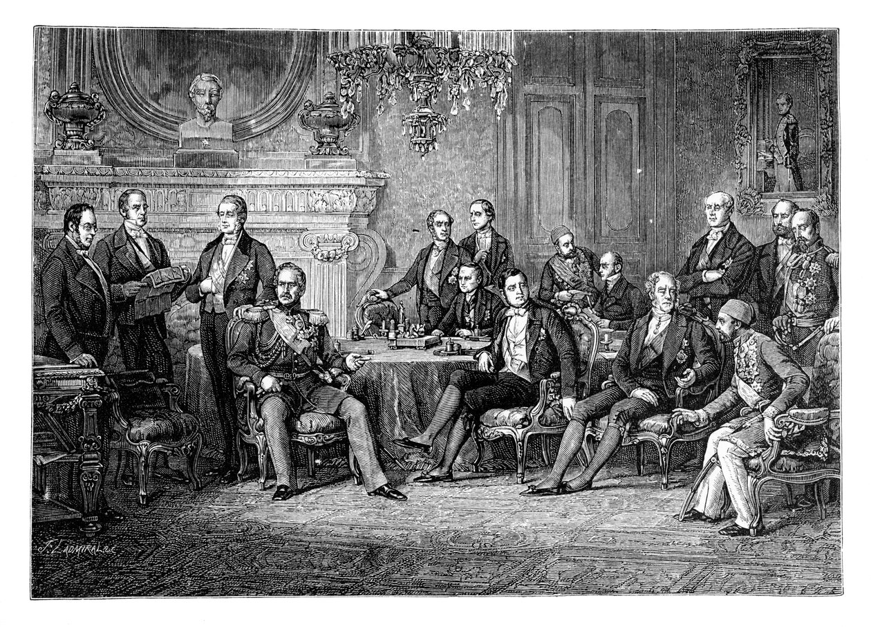 Konference v Paříži, 1856, 1888 od Unbekannt