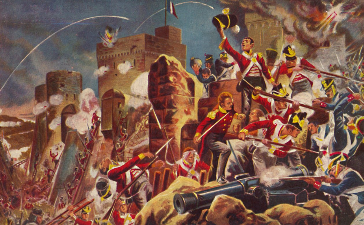 Connaught Rangers. The Capture of The Citadel at Badajoz, 1812, 1939 od Unbekannt