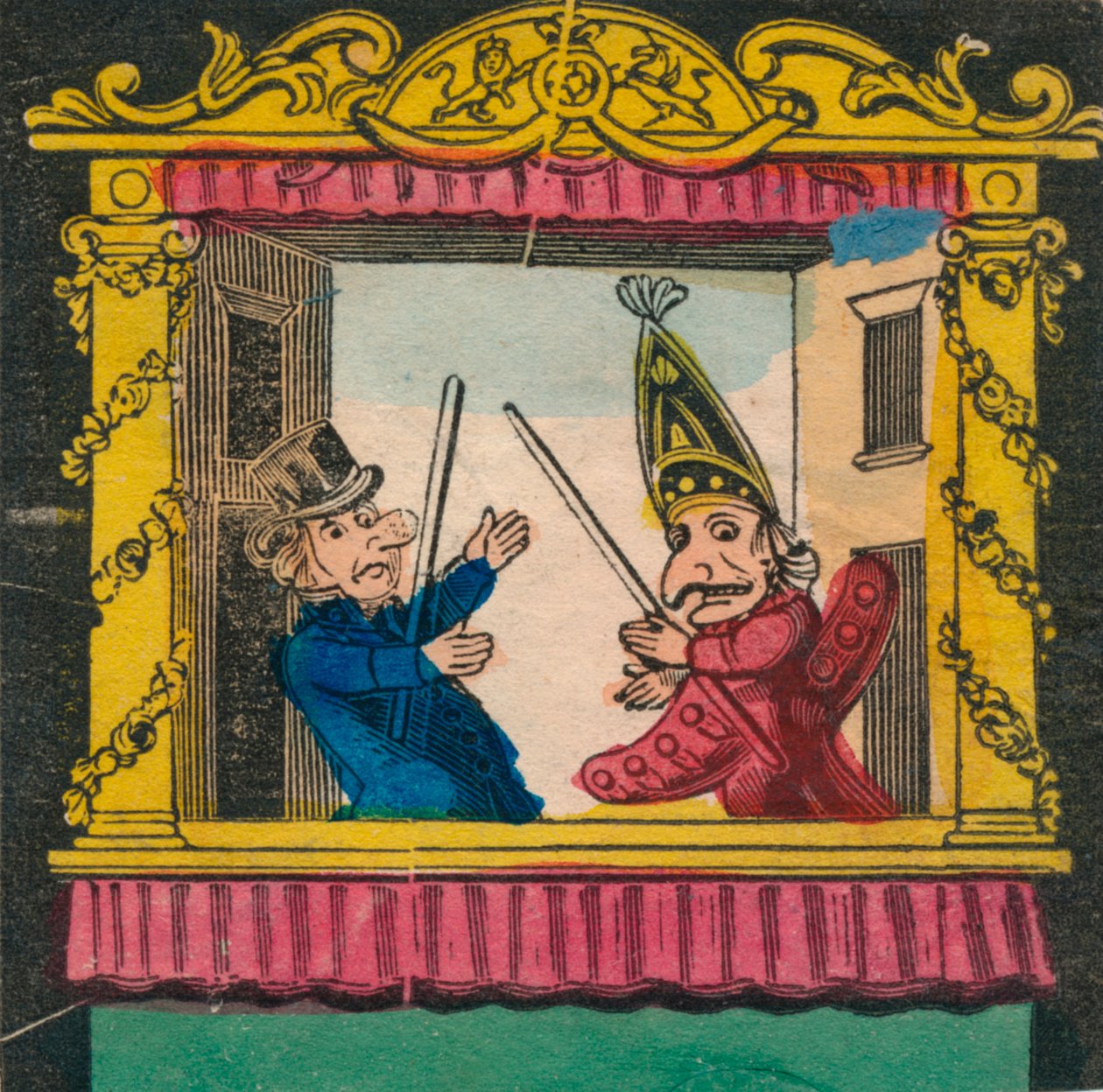 The Constable and Punch, konec 18.-začátek 19. století od Unbekannt