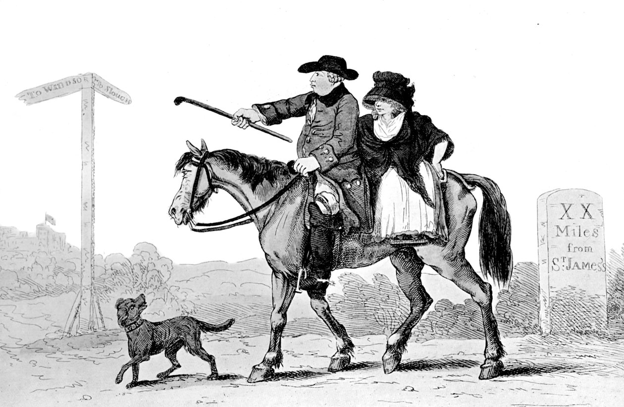 Konstantní pár, 1786 od Unbekannt