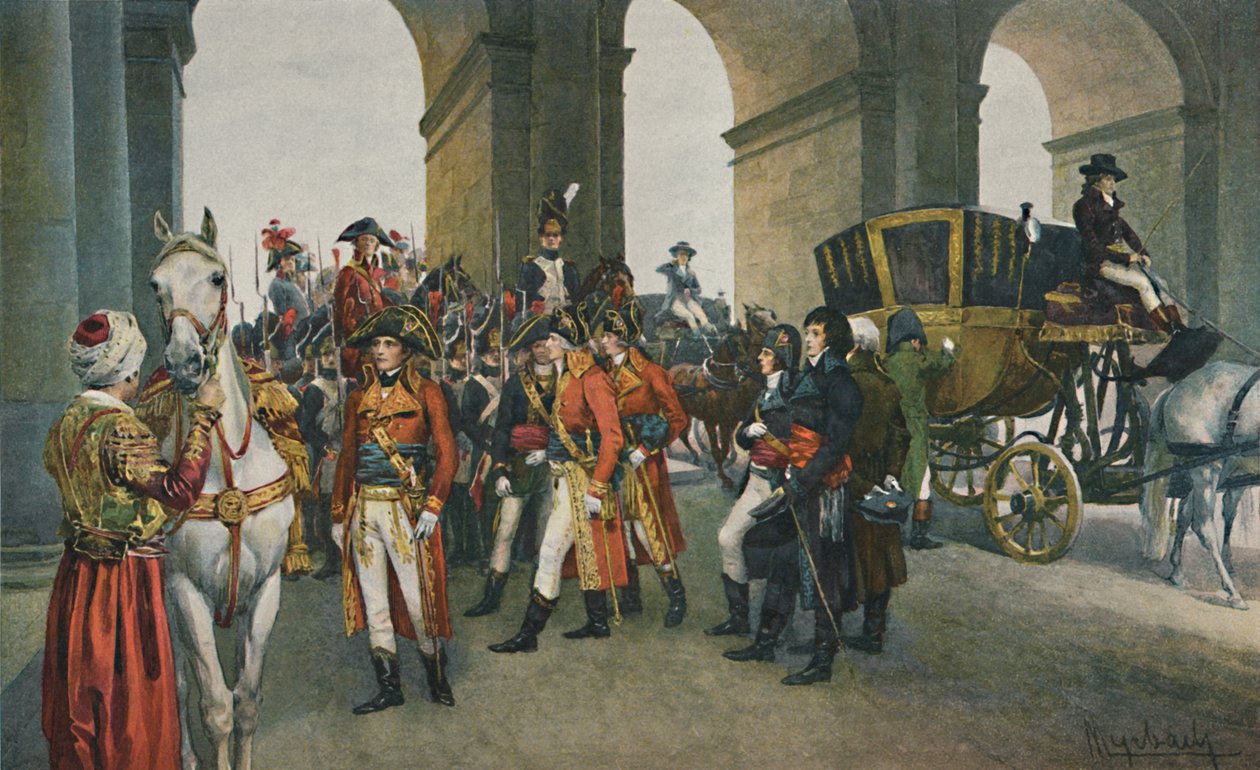 Konzulové se zmocňují Tuileries, 10. srpna 1792, 1896. od Unbekannt
