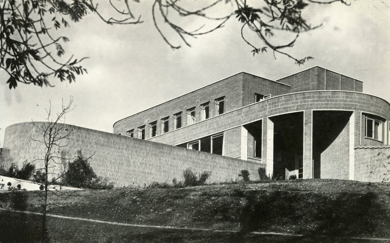 The Contemporary Idiom Brick House v Hampstead, Londýn, 1941. od Unbekannt